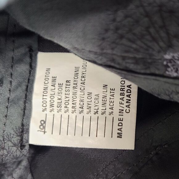 Mercy Pleated Gray Knee Length Women’s Floral Skirt Size 2 - Picture 4 of 8